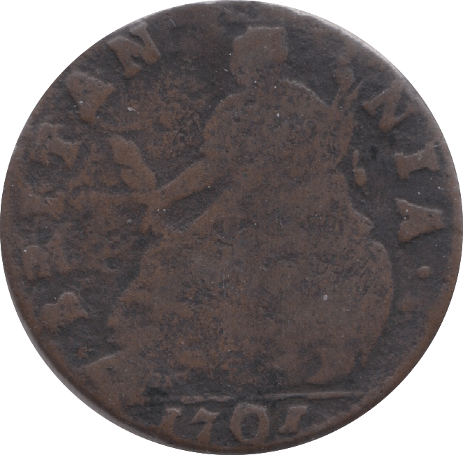 1701 HALFPENNY ( FAIR ) 8