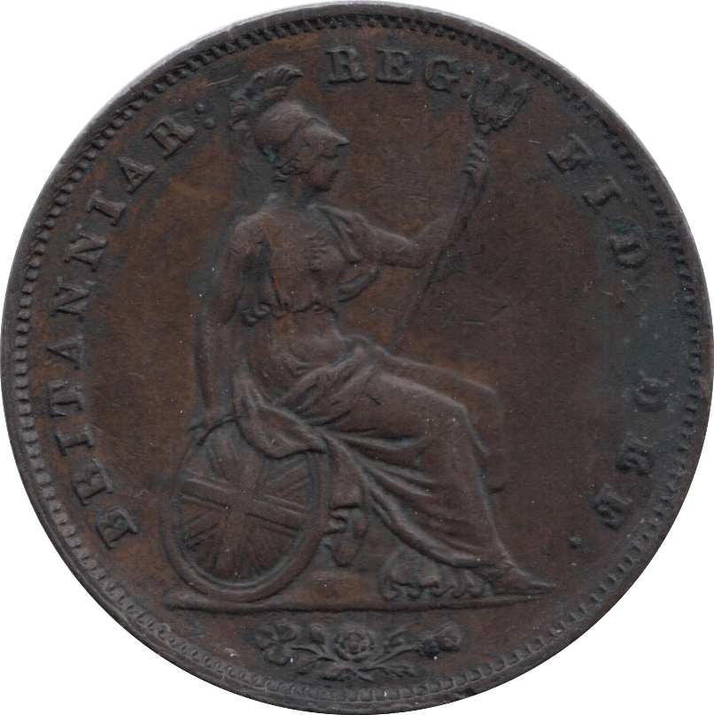 1854 PENNY ( EF ) 1a - Penny - Cambridgeshire Coins