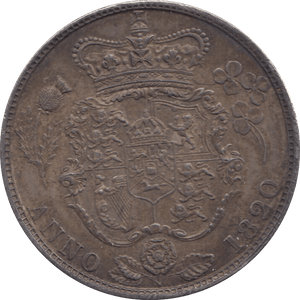 1820 HALFCROWN ( AUNC )