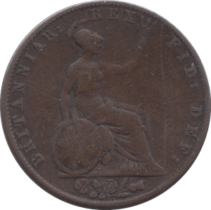 1837 HALFPENNY ( FINE ) 8 - HALFPENNY - Cambridgeshire Coins