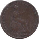 1837 HALFPENNY ( FINE ) 8 - HALFPENNY - Cambridgeshire Coins