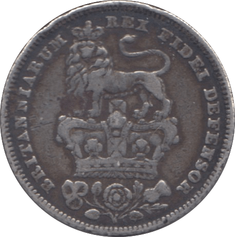 1826 SIXPENCE ( GF ) 6 - Sixpence - Cambridgeshire Coins