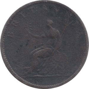 1807 HALFPENNY ( FINE )