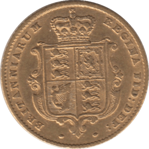 1852 GOLD HALF SOVEREIGN ( GVF ) - Half Sovereign - Cambridgeshire Coins