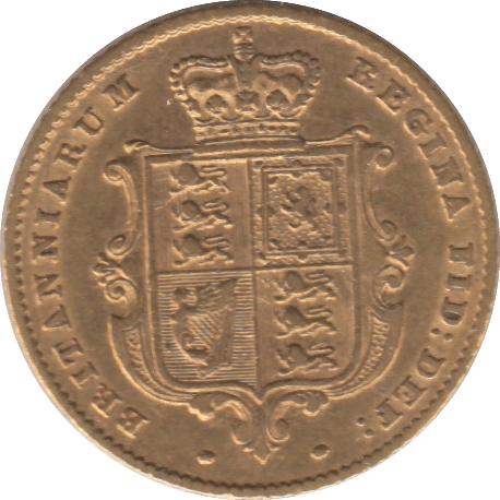 1852 GOLD HALF SOVEREIGN ( GVF ) - Half Sovereign - Cambridgeshire Coins