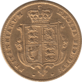 1852 GOLD HALF SOVEREIGN ( GVF ) - Half Sovereign - Cambridgeshire Coins