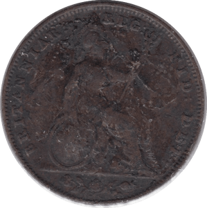 1853 FARTHING ( FAIR ) - Farthing - Cambridgeshire Coins