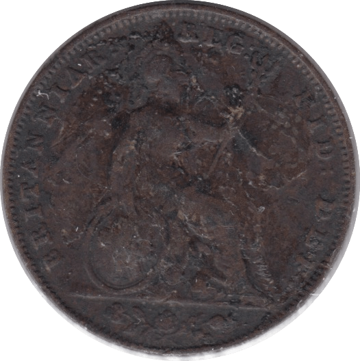 1853 FARTHING ( FAIR ) - Farthing - Cambridgeshire Coins