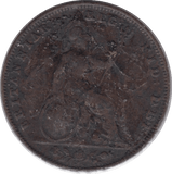 1853 FARTHING ( FAIR ) - Farthing - Cambridgeshire Coins
