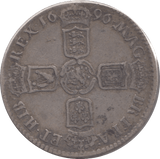 1696 HALFCROWN ( GF ) 9