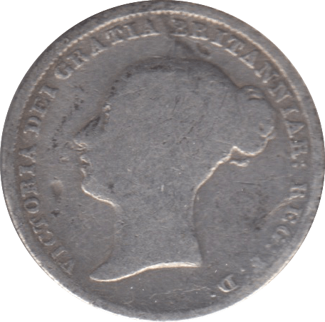 1844 SIXPENCE ( FAIR ) 8 - SIXPENCE - Cambridgeshire Coins