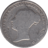 1844 SIXPENCE ( FAIR ) 8 - SIXPENCE - Cambridgeshire Coins