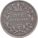 1837 SHILLING ( FINE ) 9 - Shilling - Cambridgeshire Coins