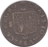 1660 - 1685 SILVER THREEPENCE CHARLES II REF 15