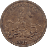 1849 HANOVER TOKEN - Token - Cambridgeshire Coins