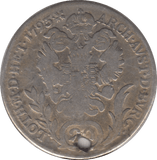 1793 SILVER 20 KREUZER AUSTRIA