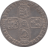 1757 SIXPENCE ( VF )