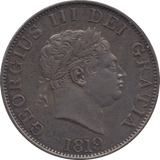 1819 HALFCROWN ( EF ) B