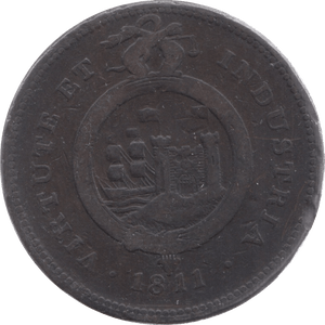 1811 PENNY TOKEN BRISTOL AND SOUTH WALES