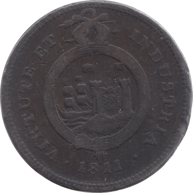 1811 PENNY TOKEN BRISTOL AND SOUTH WALES