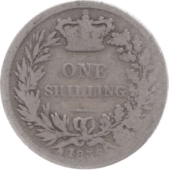 1839 SHILLING 2 ( FAIR ) - Shilling - Cambridgeshire Coins