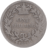 1839 SHILLING 2 ( FAIR ) - Shilling - Cambridgeshire Coins