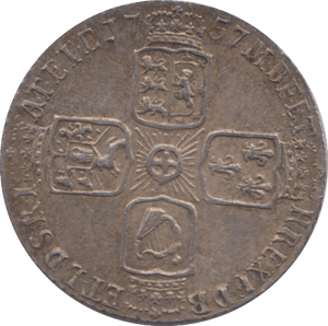 1757 SIXPENCE ( EF )
