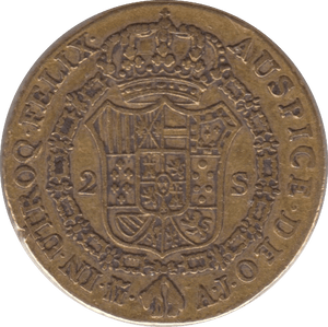 1826 GOLD 2 ESCUDOS SPAIN - Gold World Coins - Cambridgeshire Coins