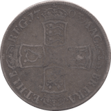 1703 HALFCROWN ( GF ) VERY RARE 9