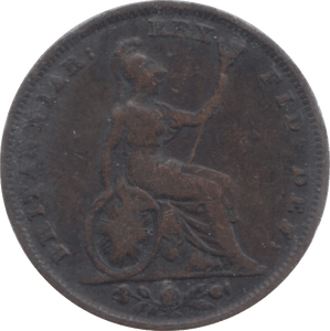 1828 FARTHING ( FINE ) 3 - Farthing - Cambridgeshire Coins