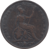 1828 FARTHING ( FINE ) 3 - Farthing - Cambridgeshire Coins