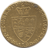 1790 GOLD ONE GUINEA ( FINE )