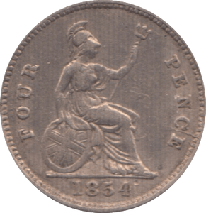 1854 FOURPENCE ( GF ) - Fourpence - Cambridgeshire Coins