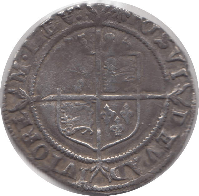 1558 - 1603 ELIZABETH 1ST SIXPENCE