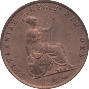 1854 HALFPENNY ( UNC ) - HALFPENNY - Cambridgeshire Coins
