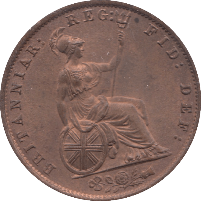 1854 HALFPENNY ( UNC ) - HALFPENNY - Cambridgeshire Coins
