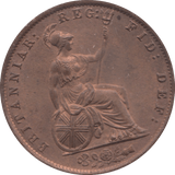 1854 HALFPENNY ( UNC ) - HALFPENNY - Cambridgeshire Coins