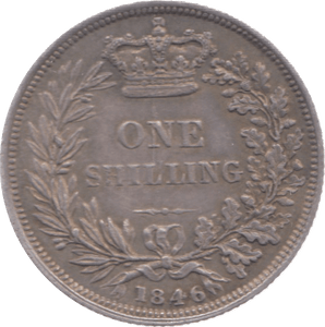 1846 SHILLING ( EF ) 9 - Shilling - Cambridgeshire Coins