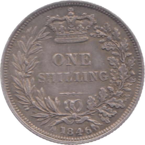 1846 SHILLING ( EF ) 9 - Shilling - Cambridgeshire Coins