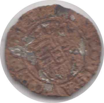 1528 - 1558 UNIDENTIFIED HAMMERED MEDIEVAL EUROPEAN ref 35