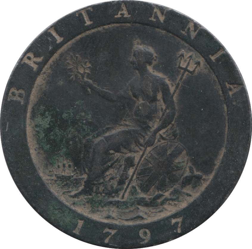 1797 PENNY ( VF ) 9