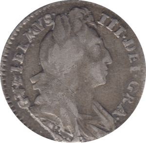 1696 SIXPENCE ( F ) 10