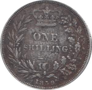 1839 SHILLING ( FAIR ) 2 - Shilling - Cambridgeshire Coins