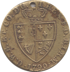 1790 GAMING TOKEN HOLED