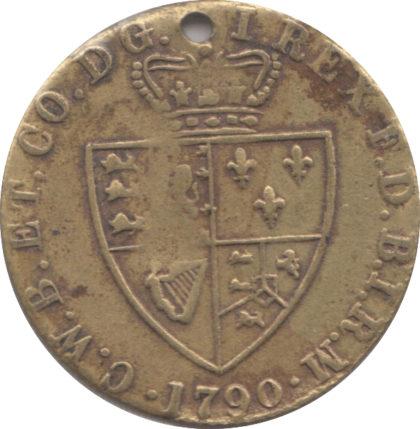 1790 GAMING TOKEN HOLED