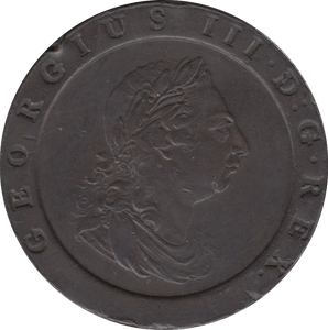 1797 TWOPENCE ( GVF )