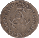 1679 MAUNDY THREEPENCE ( FINE )