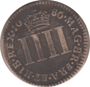 1686 MAUNDY FOURPENCE ( FINE ) I