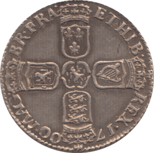 1700 SIXPENCE ( EF ) 4