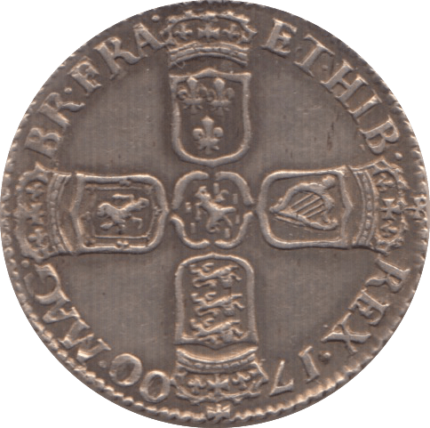 1700 SIXPENCE ( EF ) 4